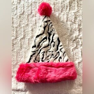 Faux Fur Santa Hat